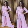 Huma Qureshi Looking Hot In Pink Dress