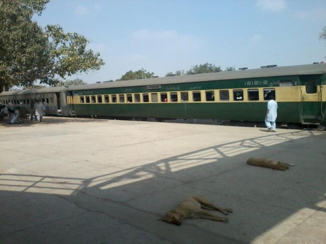 Landhi Railway Station