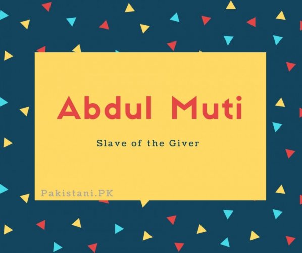 Abdul Muti