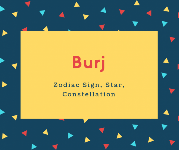 Burj Name Meaning Zodiac Sign, Star, Constellation