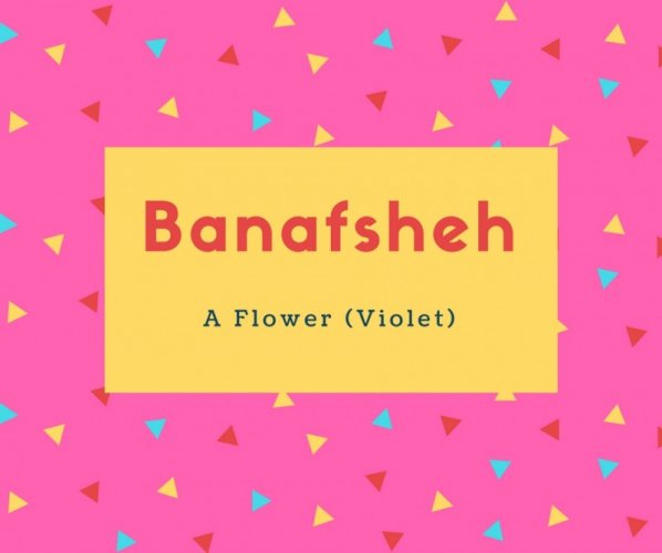 Banafsheh Name Meaning A Flower (Violet)