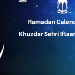 Ramadan Calender 2019 Khuzdar Sehri Iftaar Time Table
