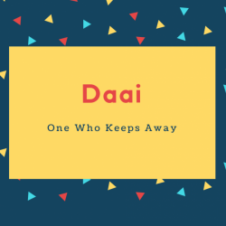 Daai Name Meaning Another Name For Prophet Muhammad