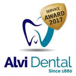 Alvi Dental Hospital logo