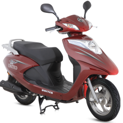 United 100cc Scooty 2018 - Price, Features and Reviews