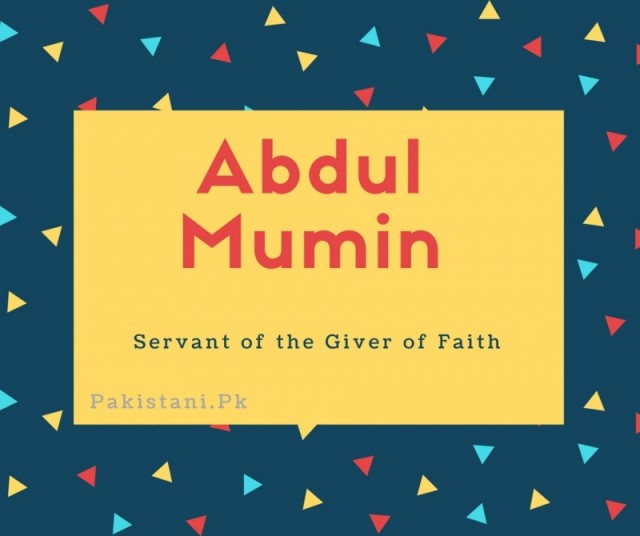 Abdul Mumin