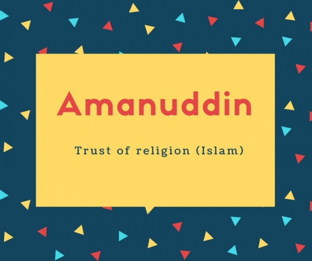 Amanuddin