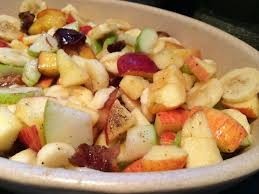 Fruit and Chickpea Chaat