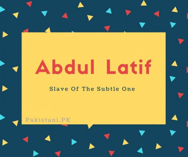Abdul Latif