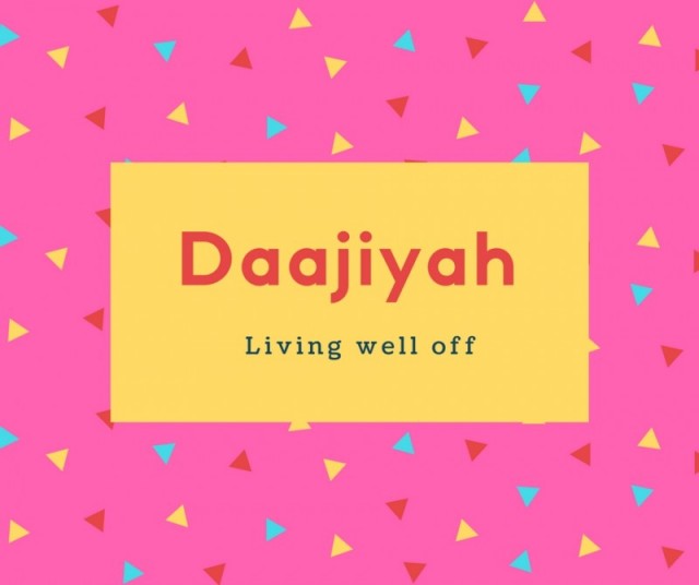 Daajiyah