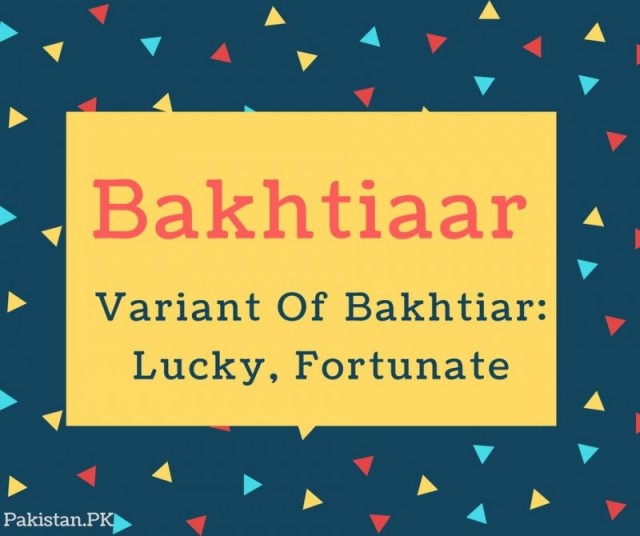 Bakhtiaar