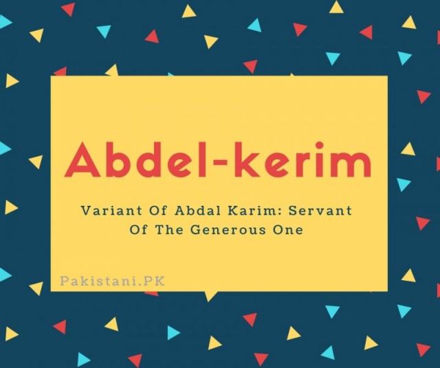 Abdel Kerim