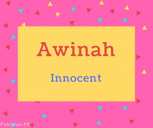 Awinah