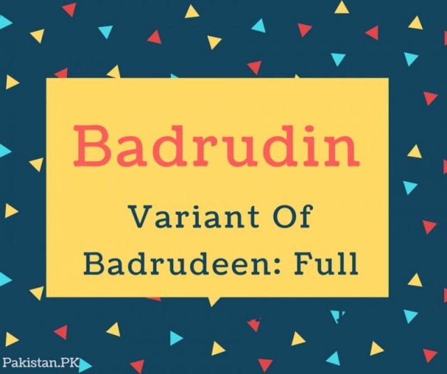 Badrudin