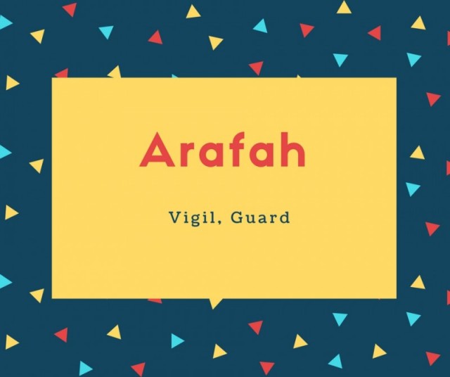 Arafah