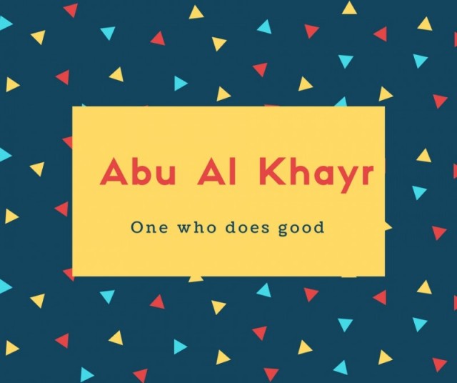 Abu Al Khayr
