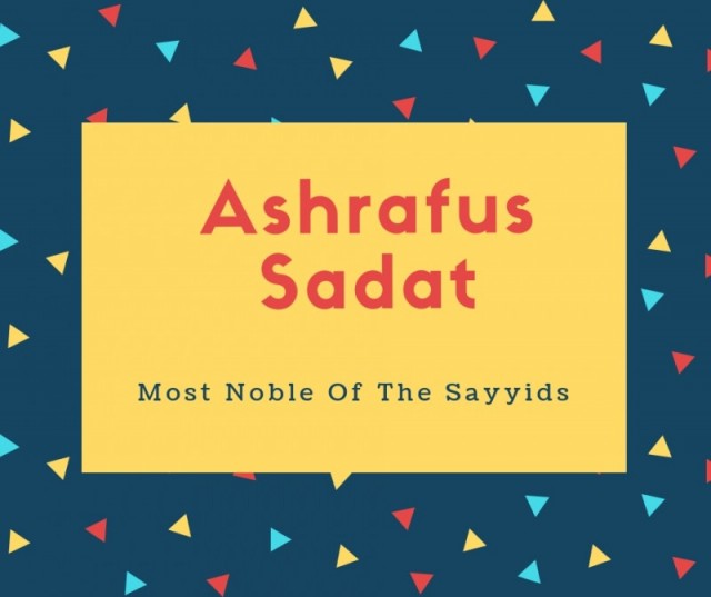 Ashrafus Sadat