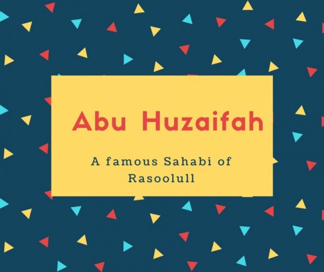 Abu Huzaifah