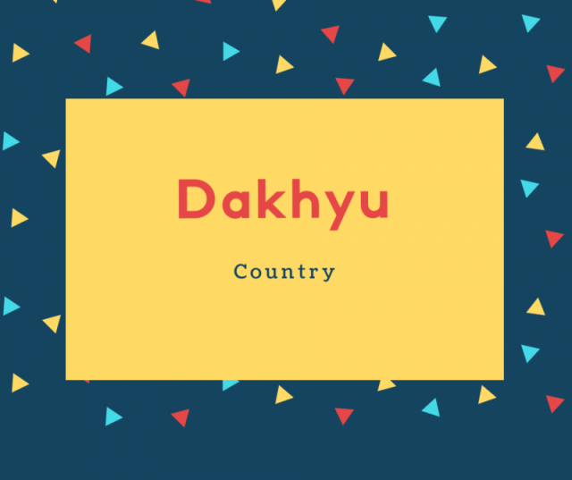 Dakhyu
