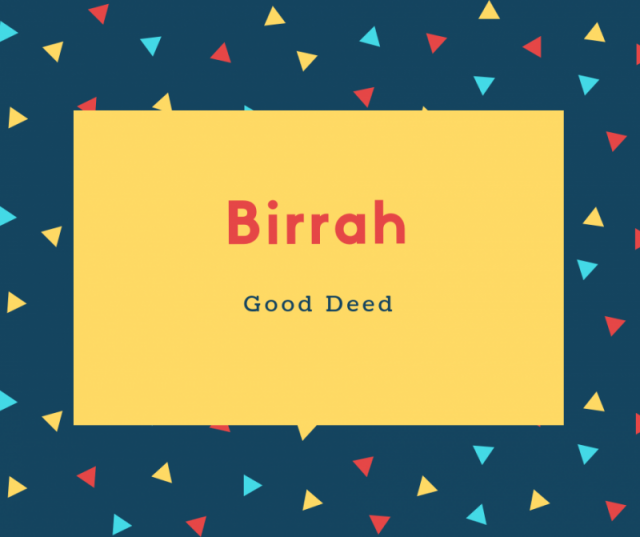 Birrah