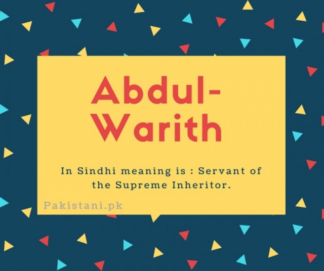 Abdul-warith