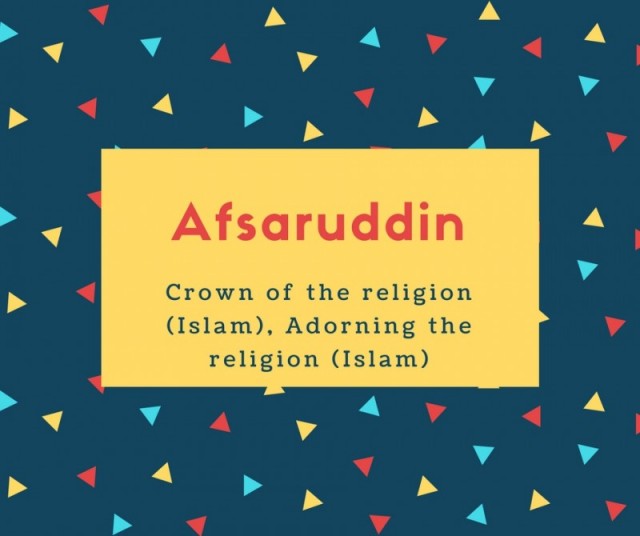 Afsaruddin