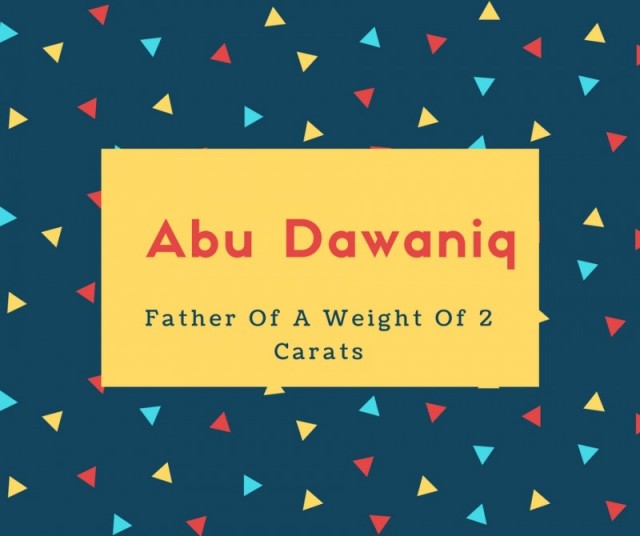 Abu Dawaniq