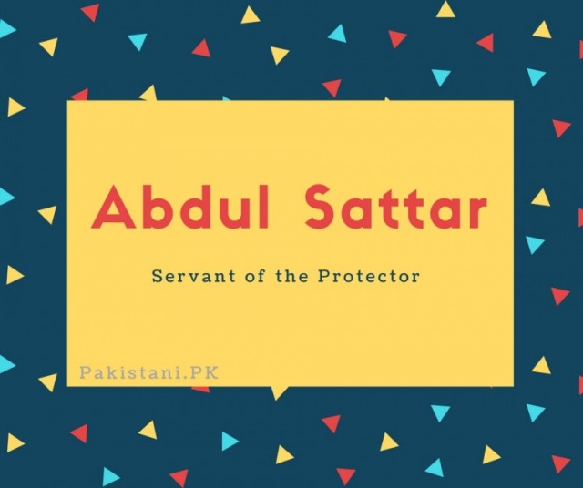 Abdul Sattar