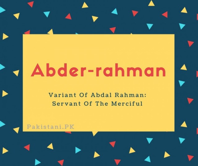 Abder-rahman