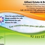 Gillani Estate &amp; Builders