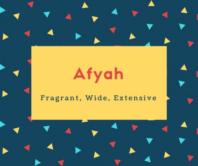 Afyah