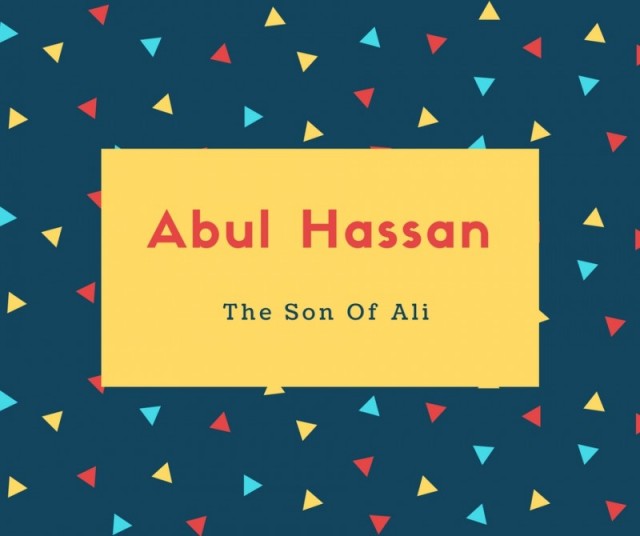 Abul Hassan