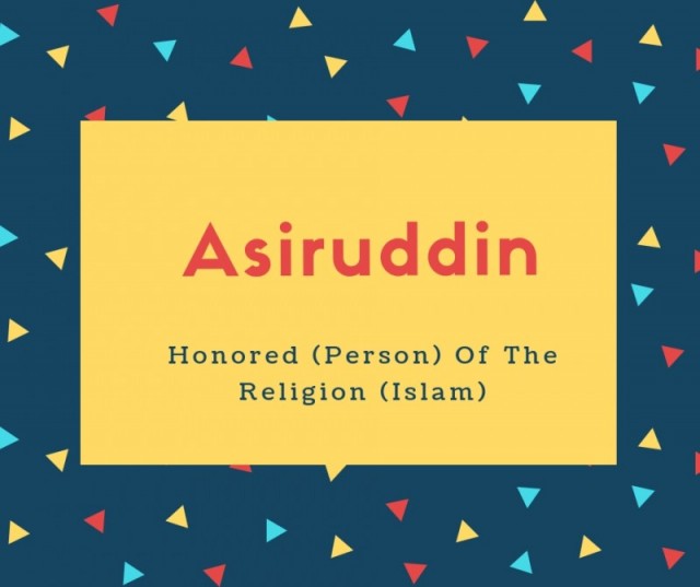 Asiruddin