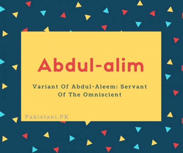 Abdul-alim