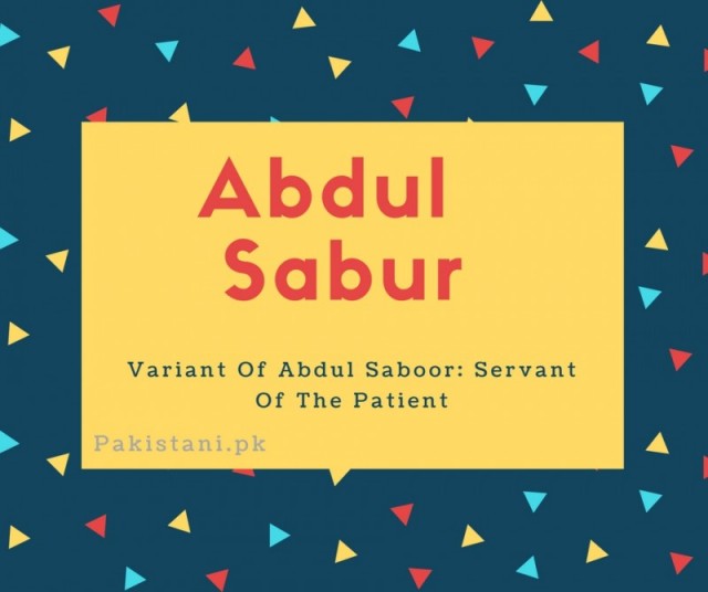 Abdul-sabur