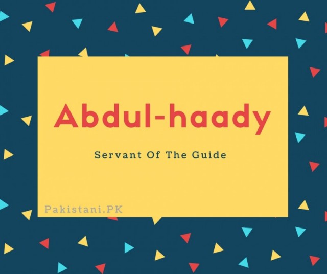 Abdul-haady