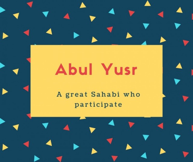 Abul Yusr