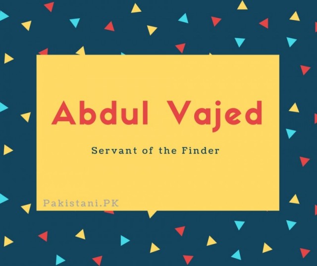 Abdul Vajed
