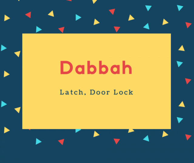 Dabbah