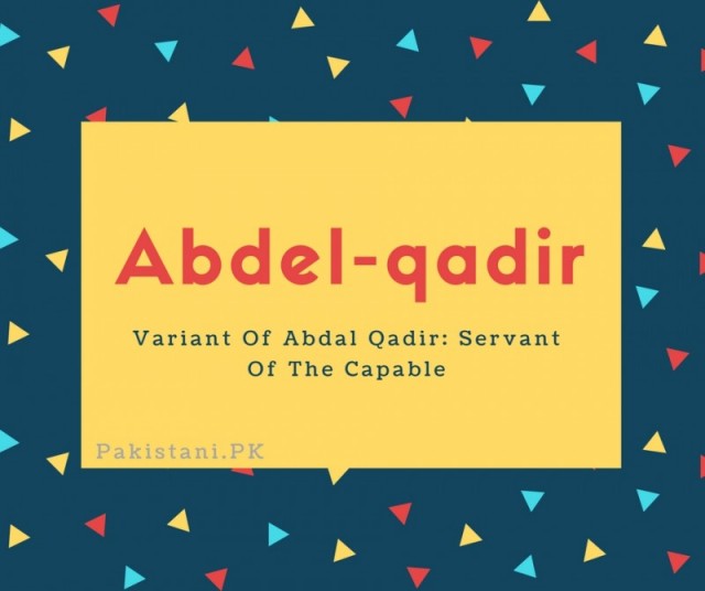 Abdel-qadir