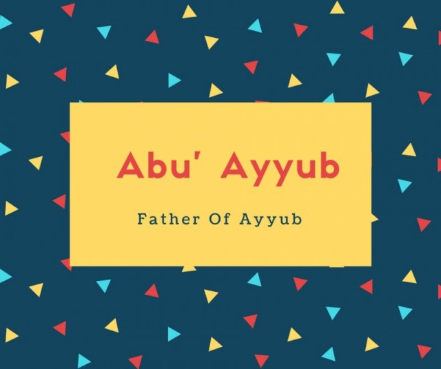 Abu' Ayyub