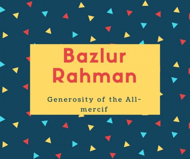 Bazlur Rahman