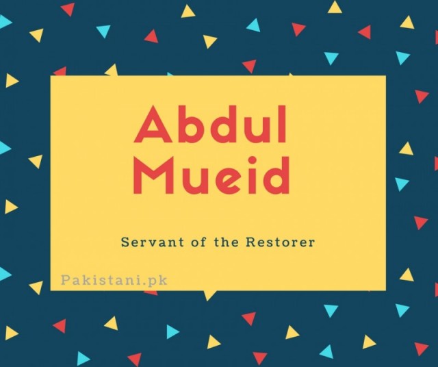 Abdul Mueid