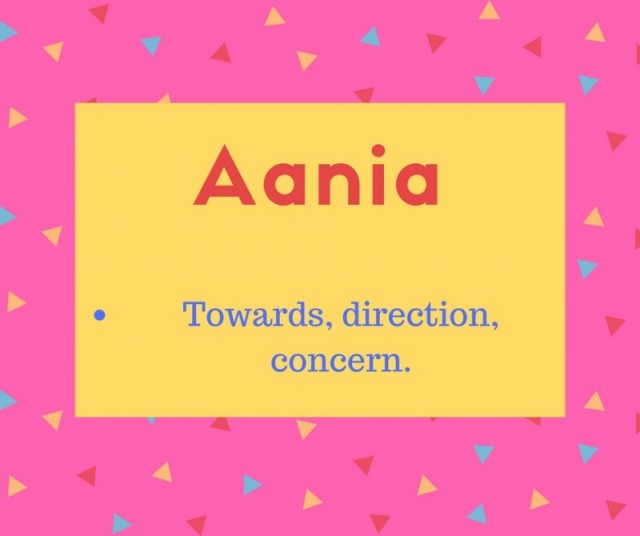 Aania
