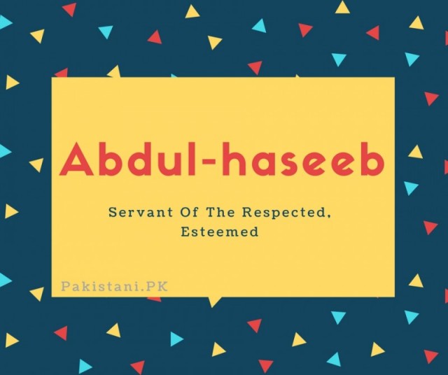 Abdul-haseeb