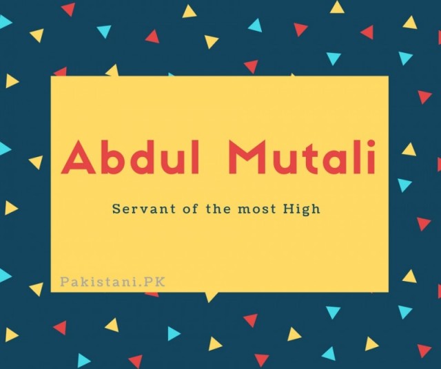 Abdul Mutali