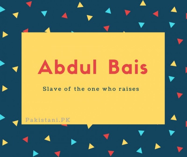 Abdul Bais