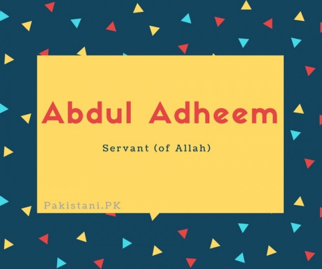 Abdul Adheem
