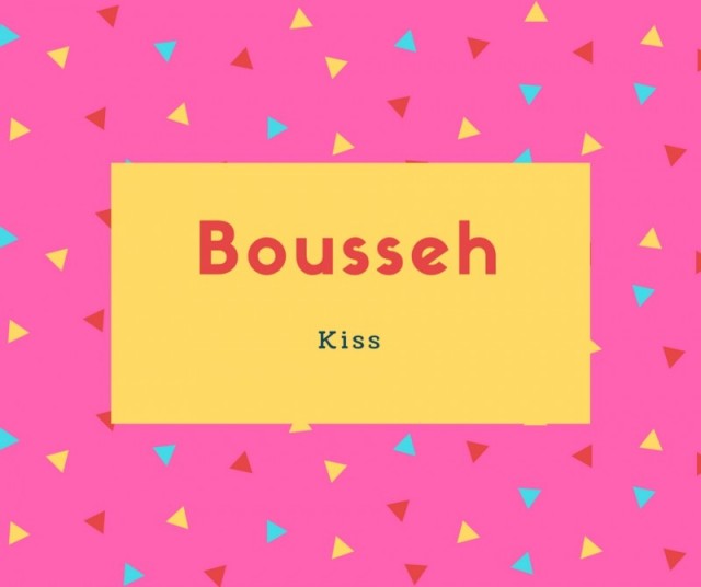 Bousseh