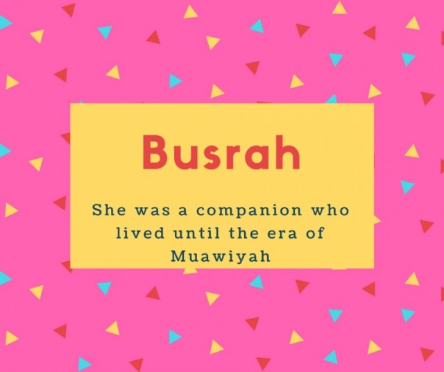 Busrah